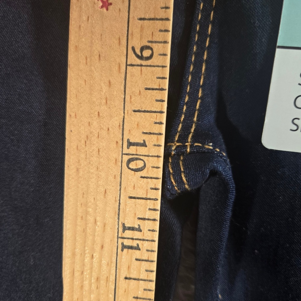 Wax Jean High Rise Push Up Skinny Jeans Dark Wash 90400 Size 11 NWT - Picture 4 of 9